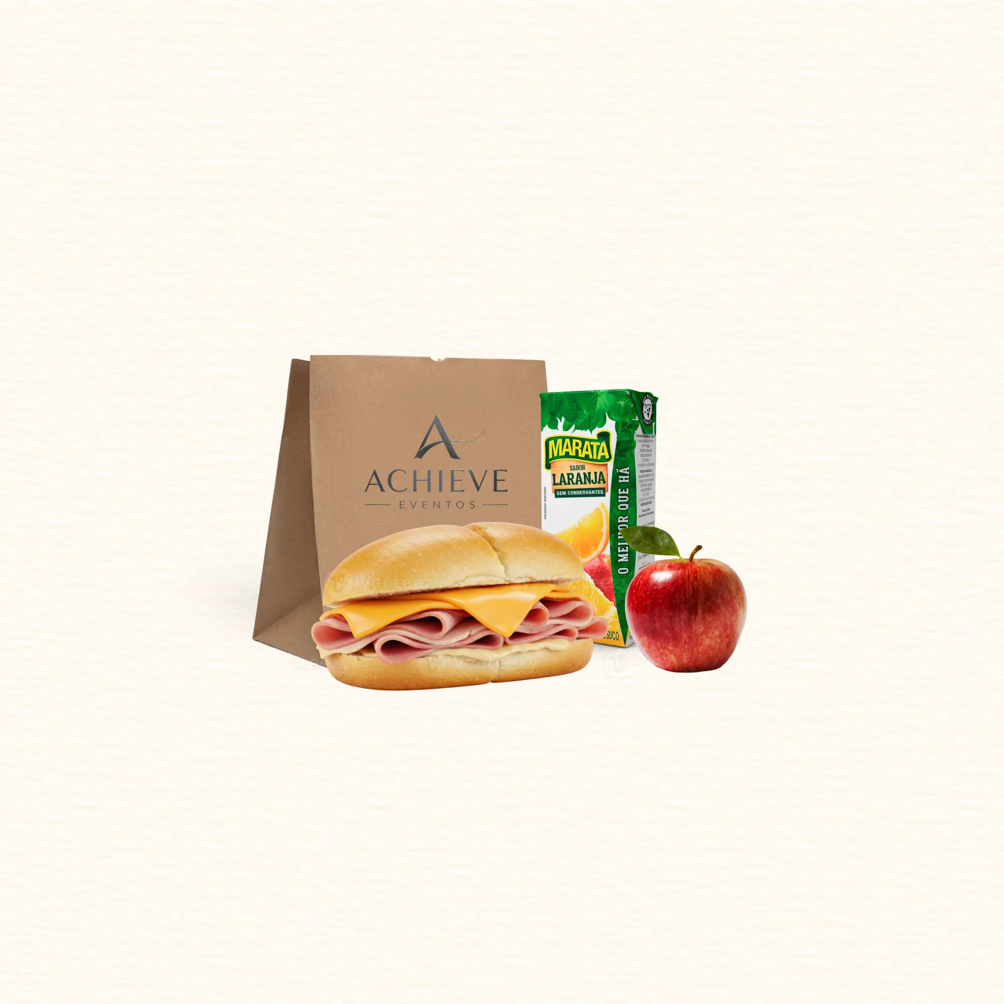 Kit lanche para eventos e excursões: Achieve Eventos